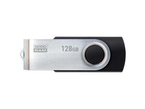USB флеш накопичувач goodram 128 GB UTS3 twister black (UTS3-1280K0r11)