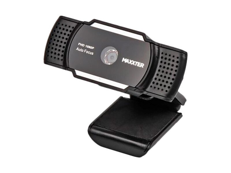 Веб-камера Maxxter WC-FHD-AF-01 від компанії DENIKA | ІНТЕРНЕТ МАГАЗИН - фото 1