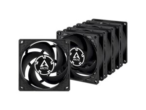 Вентилятор для корпусу ARCTIC P8 5-Fan Pack Black (ACFAN00153A)