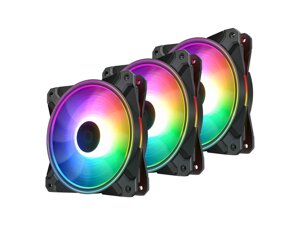 Вентилятор для корпусу Deepcool CF 120 PLUS (DP-F12-AR-CF120P-3P)