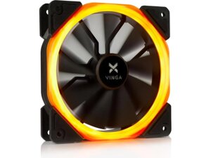 Вентилятор для корпусу Vinga LED FAN-01 ORANGE