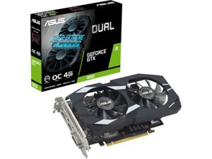 Відеокарта asus DUAL-GTX1650-O4gd6-P-EVO