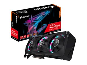 Відеокарта gigabyte AORUS radeon RX 6750 XT ELITE 12G (GV-R675xtaorus E-12GD)