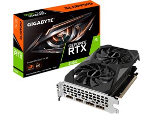Відеокарта gigabyte geforce RTX 3050 windforce OC V2 6G (GV-N3050WF2ocv2-6GD)