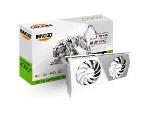 Відеокарта inno3D geforce RTX 4060 ti 8GB TWIN X2 OC WHITE (N406T2-08D6x-171153W)