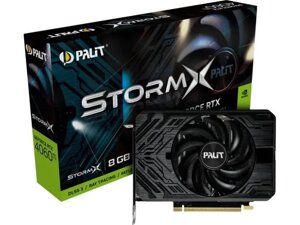 Відеокарта palit geforce RTX 4060 ti stormx 8GB (NE6406T019P1-1060F)