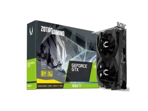 Відеокарта ZOTAC geforce GTX 1660 ti 6 GB gaming (ZT-T16610F-10L)