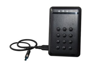 Зовнішня кишеня frime для 2.5 SATA HDD/SSD AES256 BIT encryption USB 3.0 BLACK (FHEE10025U30)