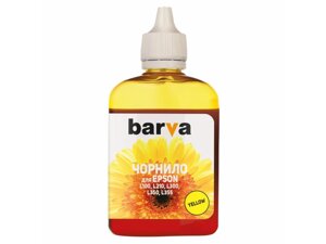 Водорозчинні чорнила Barva Для Epson L100/ L210/ L350/ L355 (T6644) Yellow 90г (L100-404) I-BAR-E-L100-090-Y