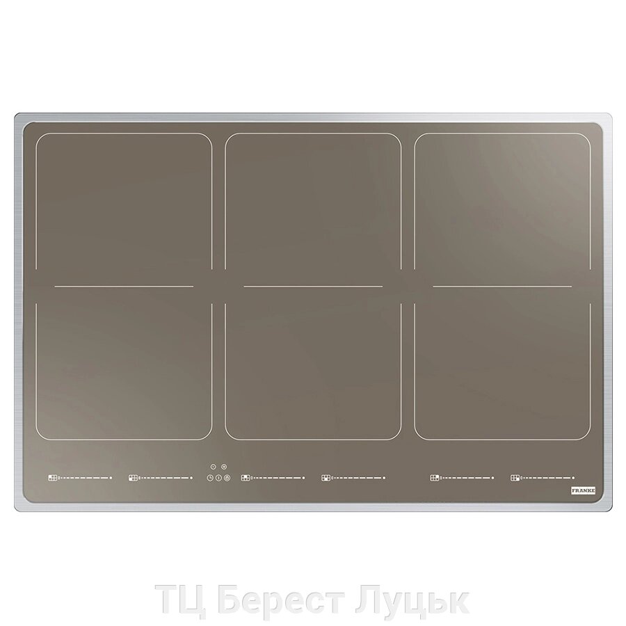 ІНДУКЦІЙНА ВАРИЛЬНА ПОВЕРХНЯ FRAMES BY FRANKE FHFS 786 3FLEXI ST CH (108.0516.351) НЕРЖАВІЮЧА СТАЛЬ/СКЛО ШАМПАНЬ від компанії ТЦ Берест Луцьк - фото 1