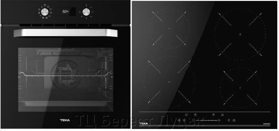 Комплект Teka духовка електрична HCB 6535 111020031 варильна Teka IBC 64100 S 112520033 (1003133) від компанії ТЦ Берест Луцьк - фото 1