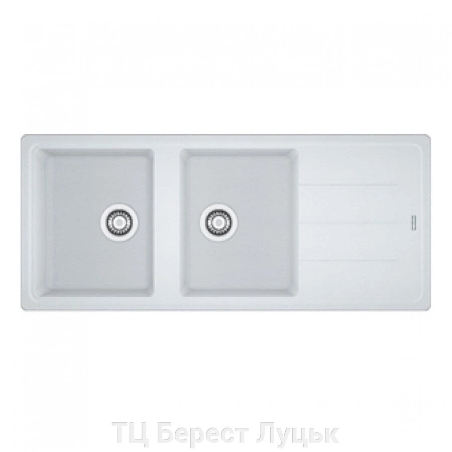 Кухонна мийка Franke Basis BFG 621 (114.0367.616) гранітна - врізна - оборотна - колір Білий від компанії ТЦ Берест Луцьк - фото 1