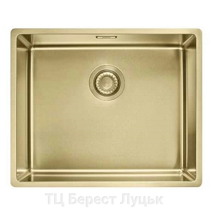 Кухонна мийка Franke Box BXM 210 / 110-50 неіржавна сталь монтаж врізний, у рівень або під стільницю - Золотий PVD від компанії ТЦ Берест Луцьк - фото 1