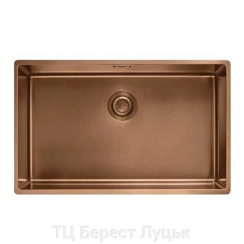 Кухонна мийка Franke Box BXM 210 / 110-68 неіржавна сталь - монтаж врізний, у рівень або під стільницю - Мідний PVD від компанії ТЦ Берест Луцьк - фото 1