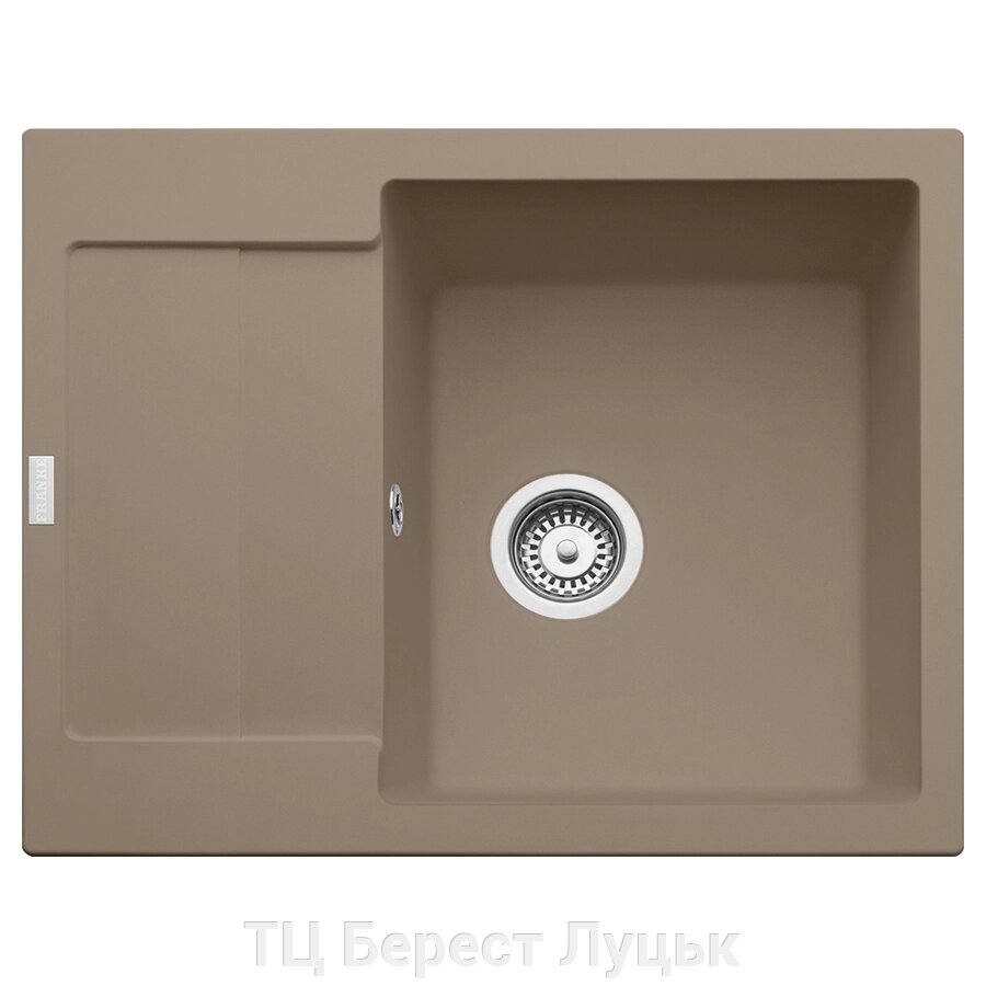 Кухонна мийка Franke Maris MRG 611-62 (114.0381.005) гранітна - врізна - оборотна - колір Мигдаль від компанії ТЦ Берест Луцьк - фото 1