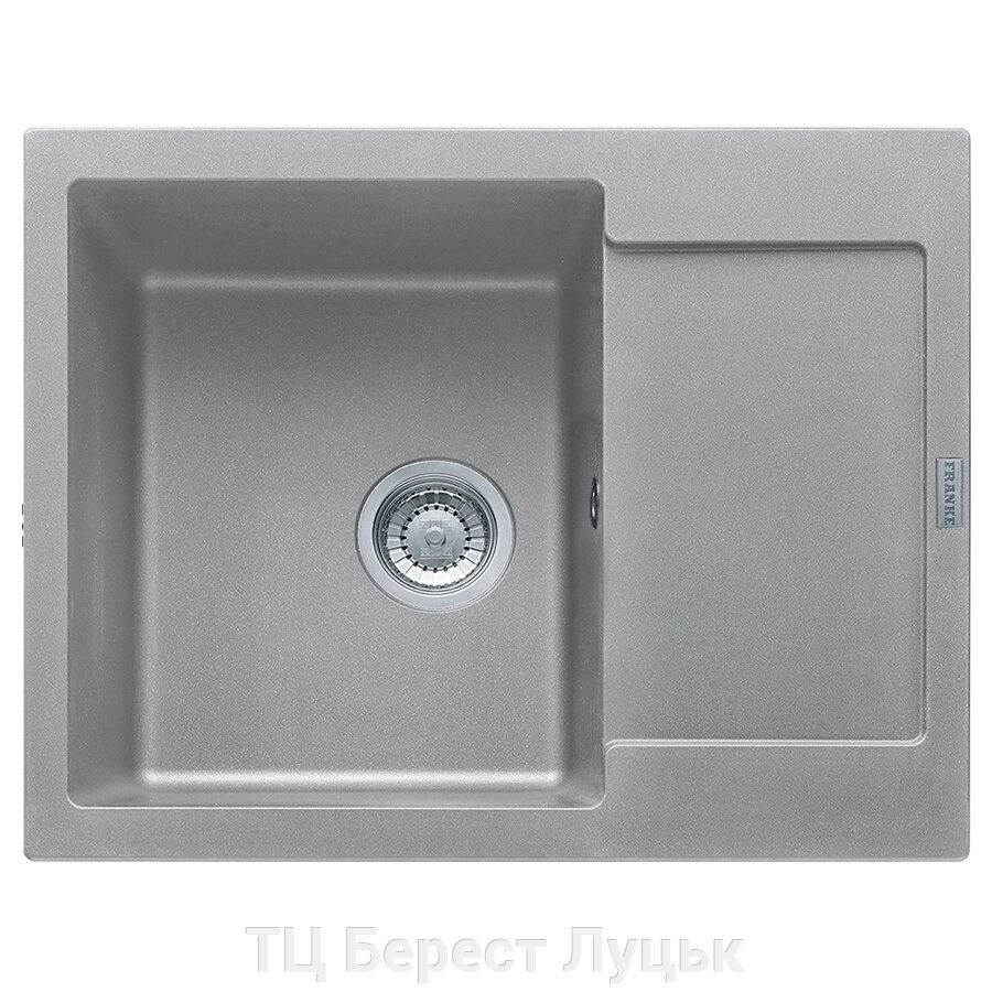Кухонна мийка Franke Maris MRG 611-62 (114.0565.115) гранітна - врізна - оборотна - колір Сірий камінь від компанії ТЦ Берест Луцьк - фото 1