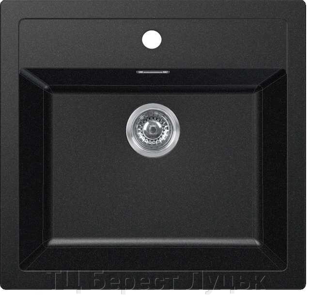 Кухонна мийка Franke Sirius SID 610-50 (143.0691.533) з тектонайта - врізна - колір Чорний від компанії ТЦ Берест Луцьк - фото 1