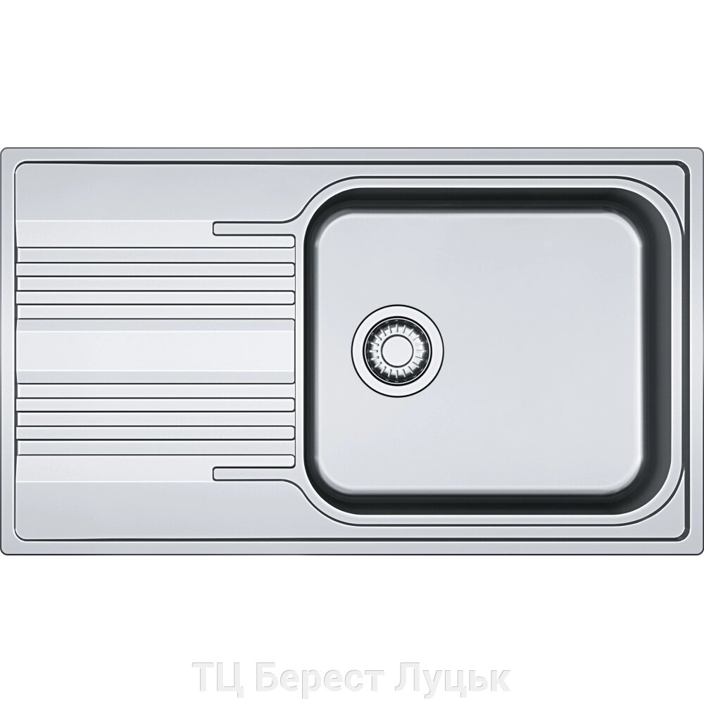 Кухонна мийка Franke Smart SRL 611-86 XL (101.0456.706) неіржавна сталь - врізна - оборотна - декорована від компанії ТЦ Берест Луцьк - фото 1