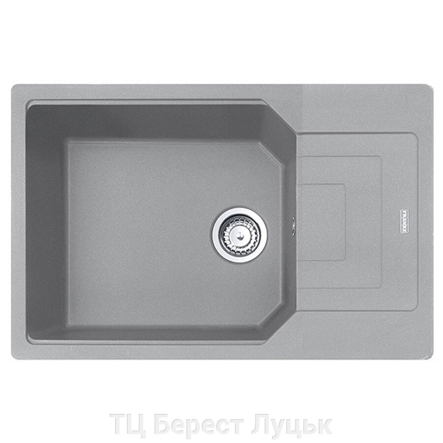 Кухонна мийка Franke Urban UBG 611-78 XL (114.0574.982) гранітна - врізна - оборотна - колір Сірий камінь від компанії ТЦ Берест Луцьк - фото 1