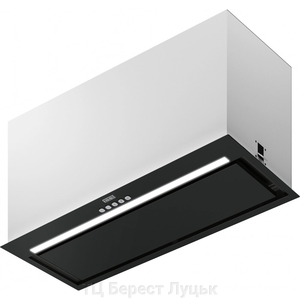 Кухонна витяжка Franke Box Flush EVO FBFE BK MATT A70 (305.0665.365) Чорний матовий вбудована повністю 70 см від компанії ТЦ Берест Луцьк - фото 1