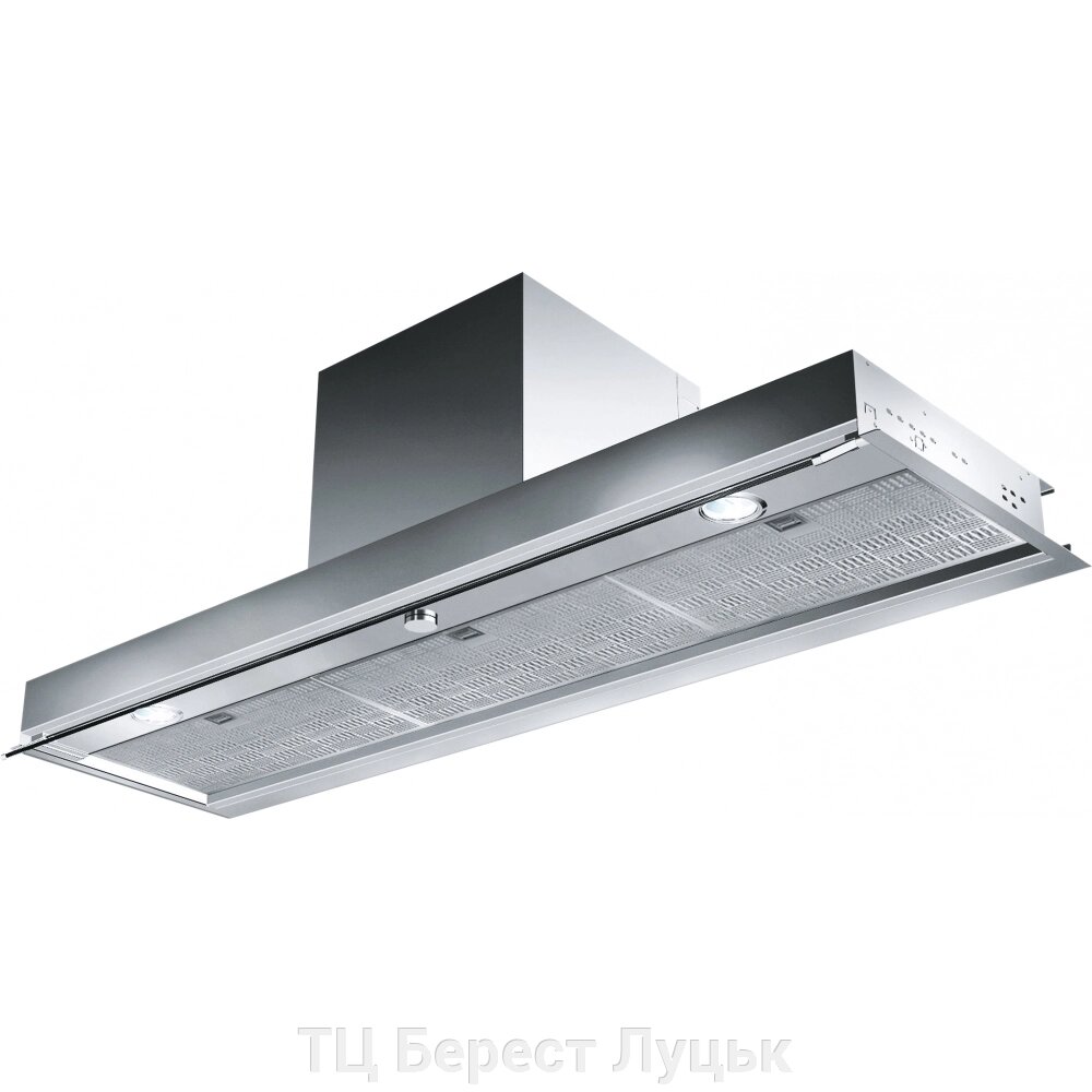 Кухонна витяжка Franke Style Lux FSTP NG 1205 X (110.0473.547) неіржавна сталь / прозоре скло вбудована повністю, 120 см від компанії ТЦ Берест Луцьк - фото 1