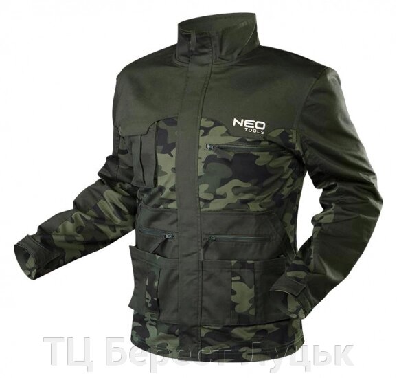 Neo Tools Рабочая куртка CAMO [81-211-L] від компанії ТЦ Берест Луцьк - фото 1