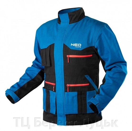 Neo Tools Рабочая куртка синяя HD+ [81-215-L] від компанії ТЦ Берест Луцьк - фото 1