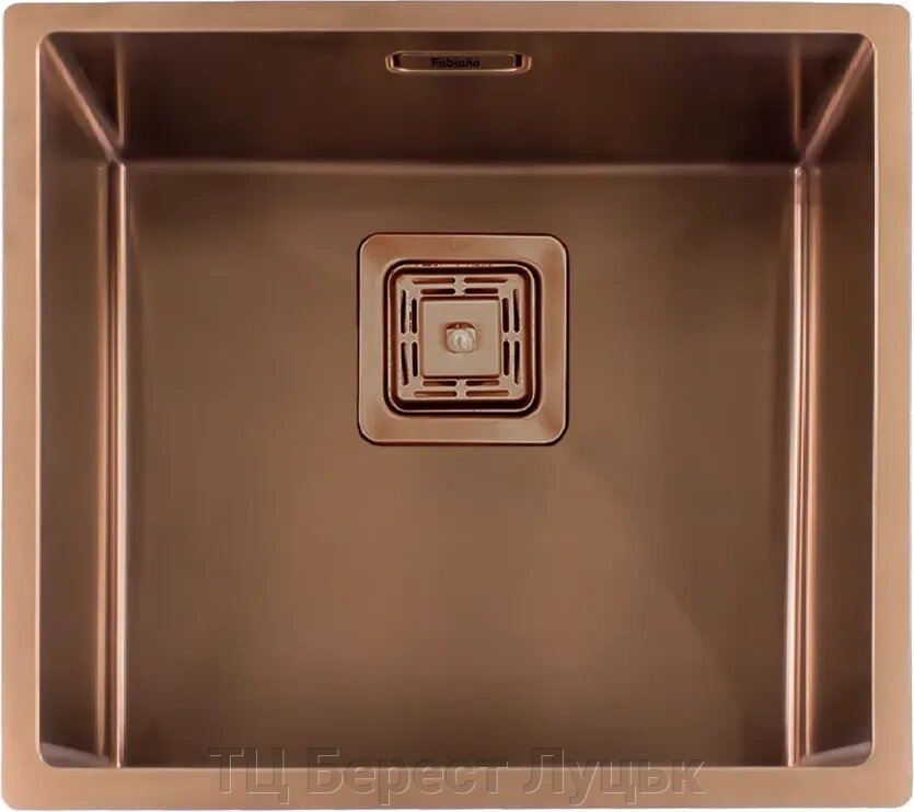 Нерж. мийка Quadro 49 Nano Copper R10 від компанії ТЦ Берест Луцьк - фото 1