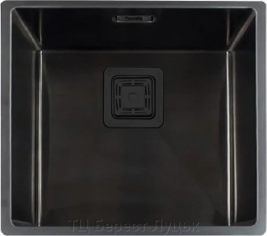 Нерж. мийка Quadro 49 Nano Graphite R10 від компанії ТЦ Берест Луцьк - фото 1