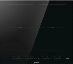 Варильна поверхня Gorenje GI6442BSCE індукційна, 60см, PowerBoost, TouchControl, збільшена площа приготування, чорний