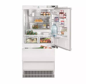 Вбудований холодильник ECBN 6156, (ШxГxВ) 91.5x62.5x203.2 см, 220-240В