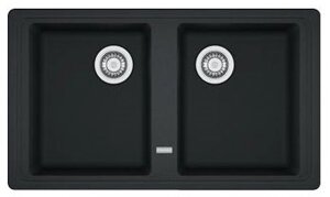 Кухонна мийка Franke Basis BFG 620 (114.0363.940) гранітна - врізна - оборотна - колір Онікс