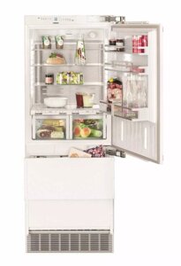 Вбудований двокамерний холодильник Liebherr ECBN 5066, (ШxГxВ) 76.2x61x203.2 см, 220-240В