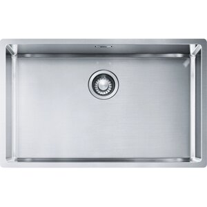 Кухонна мийка Franke Box BXX 210 / 110-68 неіржавна сталь - монтаж врізний, у рівень або під стільницю - полірована