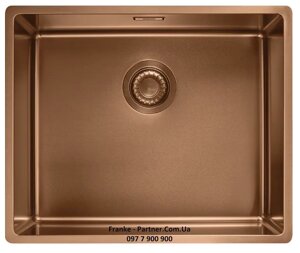 Кухонна мийка Franke Box BXM 210 / 110-50 (127.0662.642) нержавію - Мідний PVD