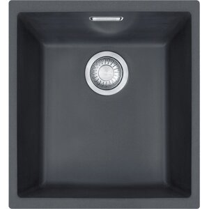 Кухонна мийка Franke Sirius SID 110-34 (144.0649.548) з тектонайта - монтаж під стільницю - колір Чорний