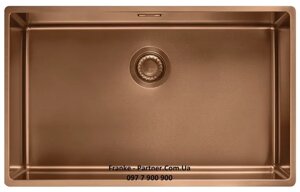 Кухонна мийка Franke Box BXM 210 / 110-68 (127.0662.644) нержавіюча сталь - монтаж врізний, - Мідний PVD
