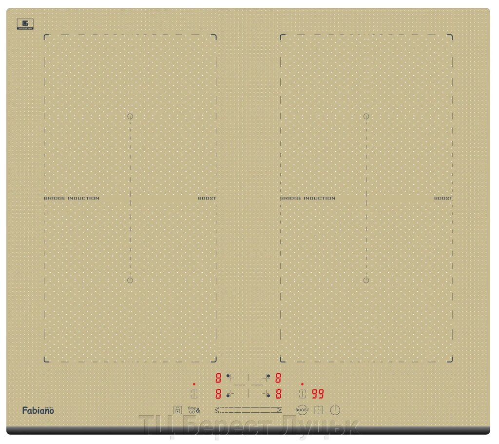 Варильну поверхня FHBI 3201 Lux Champagne від компанії ТЦ Берест Луцьк - фото 1