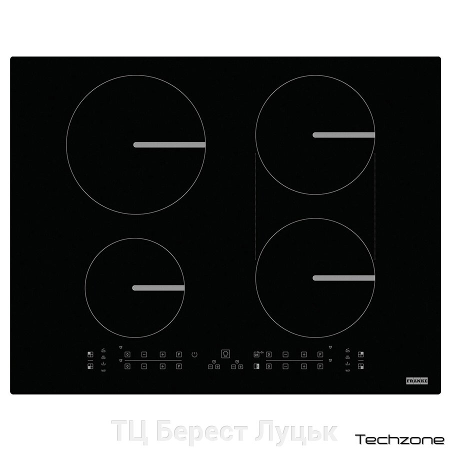 Вбудована варильна індукційна поверхня Franke Smart FSM 654 I B BK (108.0606.108) колір чорний від компанії ТЦ Берест Луцьк - фото 1