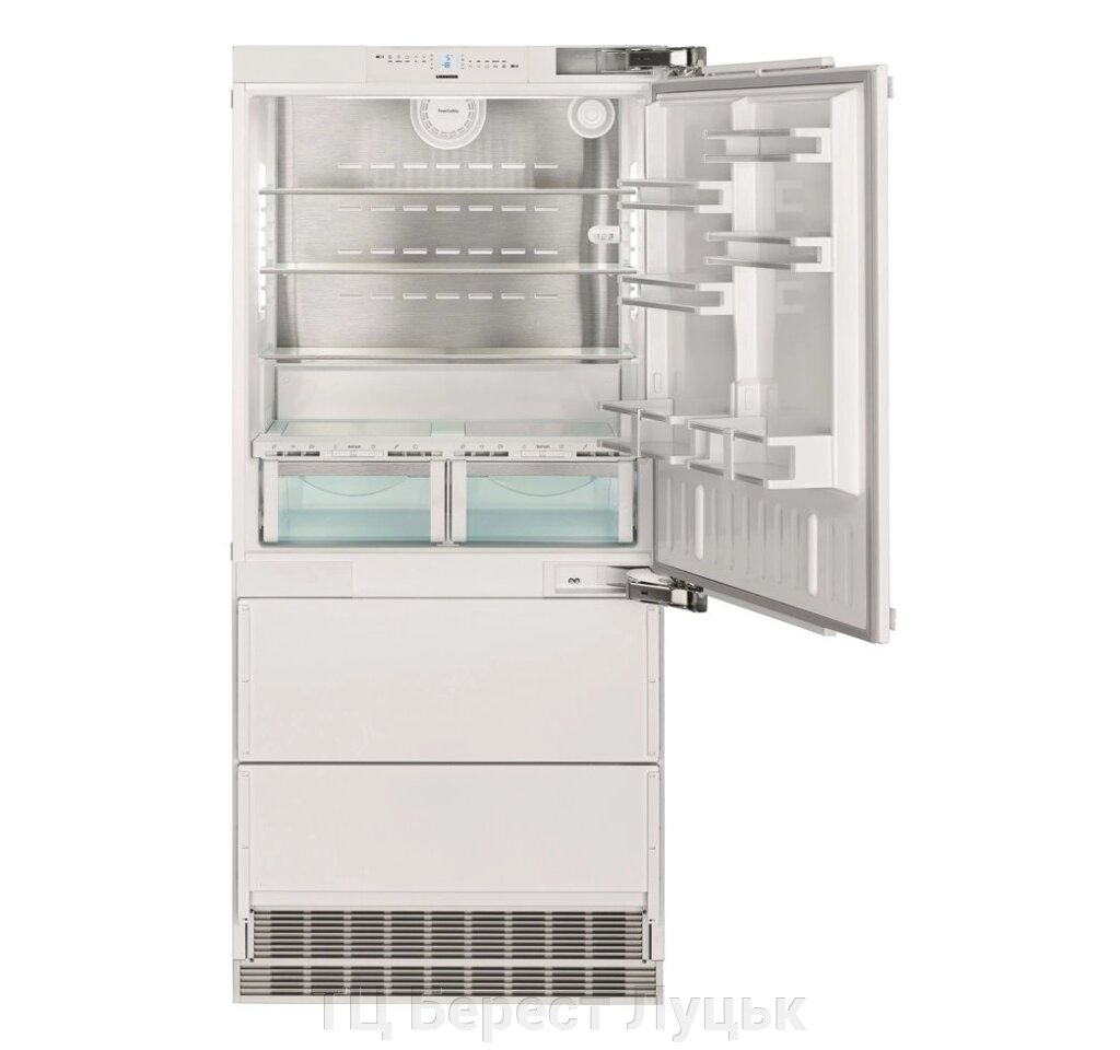 Вбудований двокамерний холодильник Liebherr ECBN 6156 (ШхВхГ), см 91 x 202.7 x 61 від компанії ТЦ Берест Луцьк - фото 1