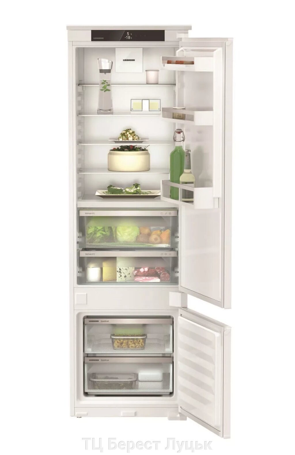 Вбудований двокамерний холодильник Liebherr ICBSd 5122 Plus від компанії ТЦ Берест Луцьк - фото 1
