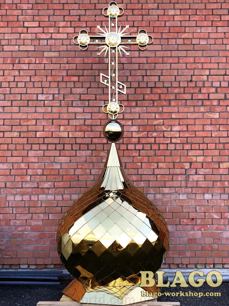 Купола металеві для храмів, 0,6м-6к від компанії ТОВ ТД Волинь Бізнес Ресурс - фото 1