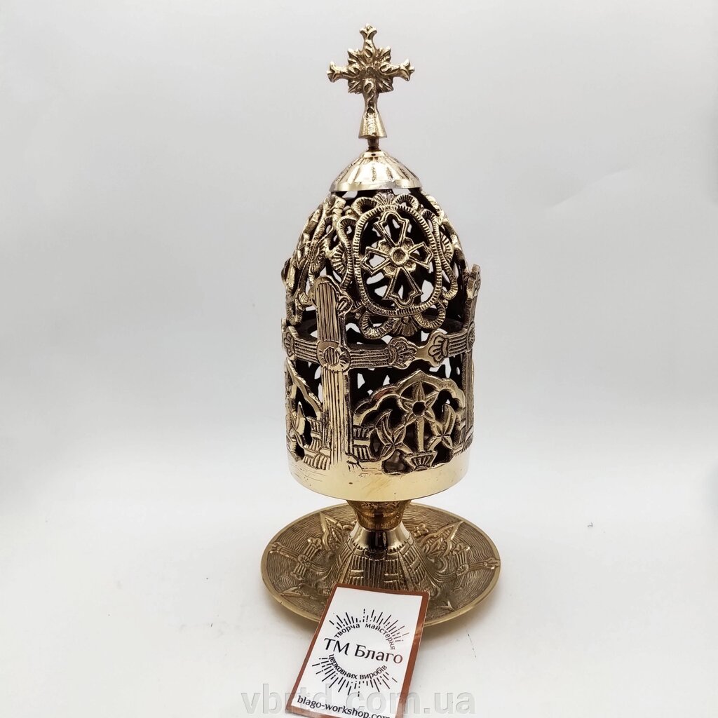 Лампада Греція, Лампада Греция, Vigil lamp, 11х24 см від компанії ТОВ ТД Волинь Бізнес Ресурс - фото 1