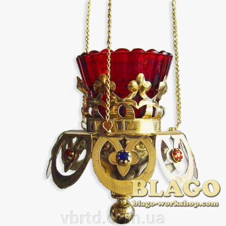 Лампада підвісна, Лампада подвесная, Vigil lamp (hanging), 13х13х50 см від компанії ТОВ ТД Волинь Бізнес Ресурс - фото 1