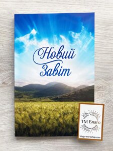 Новий Завіт, сучасний переклад на українській мові, 13х2х20 см