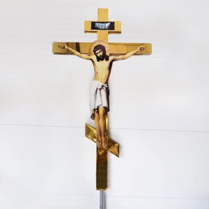 Поклонний хрест-розп'яття на перехрестя дороги, 2,5м