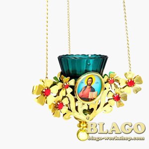 Лампада підвісна, Лампада подвесная, Vigil lamp (hanging), 18,5х13 см