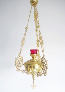 Лампада підвісна незгасима, Лампада подвесная неугасимая, Vigil lamp (hanging)