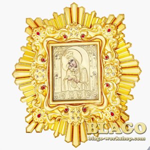 Спускна ікона Божої Матері, Спускная икона Божьей Матери, Descent icon, 62х68 см