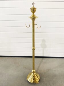 Підставка під кадило латунна, Censer Stand, 120см